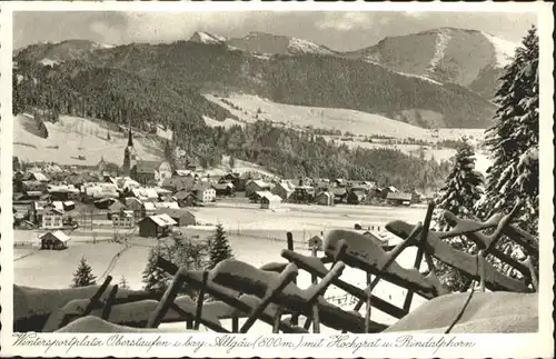 Oberstaufen Hochgrat Rindalphorn / Oberstaufen /Oberallgaeu LKR