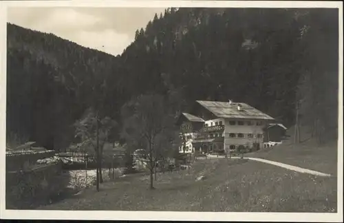 Berchtesgaden Gasthaus Pension Kugelmuehle / Berchtesgaden /Berchtesgadener Land LKR