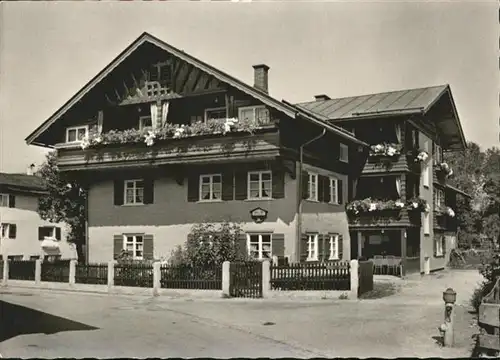 Oberstdorf Fremdenheim Haus Kaufmann / Oberstdorf /Oberallgaeu LKR