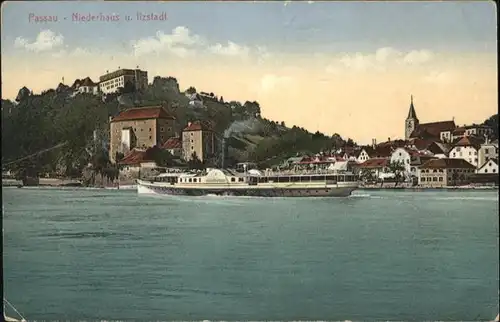 Passau Niederhaus Ilzstadt Schiff / Passau /Passau LKR