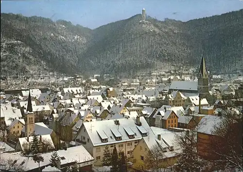 Geislingen Steige Stadt Kirche oedenturm / Geislingen an der Steige /Goeppingen LKR