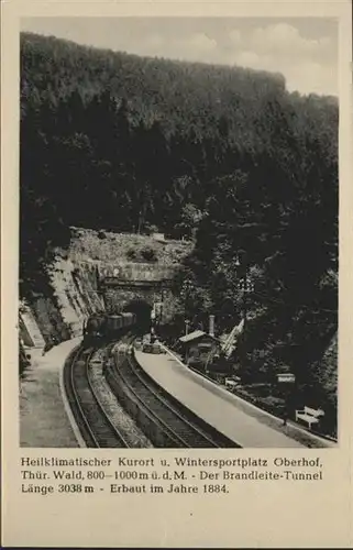 Oberhof Thueringen Brandleite-Tunnel / Oberhof Thueringen /Schmalkalden-Meiningen LKR