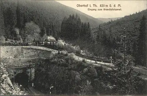 Oberhof Thueringen Brandleite-Tunnel / Oberhof Thueringen /Schmalkalden-Meiningen LKR