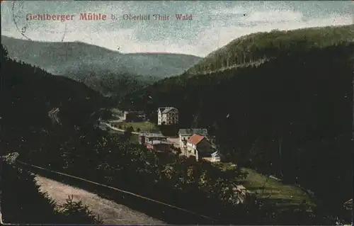 Oberhof Thueringen Gehlberger Muehle / Oberhof Thueringen /Schmalkalden-Meiningen LKR