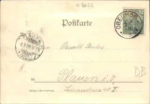Oberhof Thueringen Schneekopfturm / Oberhof Thueringen /Schmalkalden-Meiningen LKR
