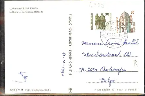 Eisleben Luthers Geburtshaus / Eisleben /Mansfeld-Suedharz LKR