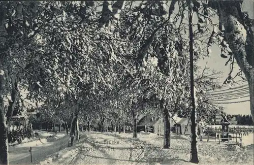 Oberhof Thueringen Bruecke / Oberhof Thueringen /Schmalkalden-Meiningen LKR