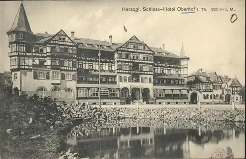 Oberhof Thueringen Schloss-Hotel Oberhof / Oberhof Thueringen /Schmalkalden-Meiningen LKR