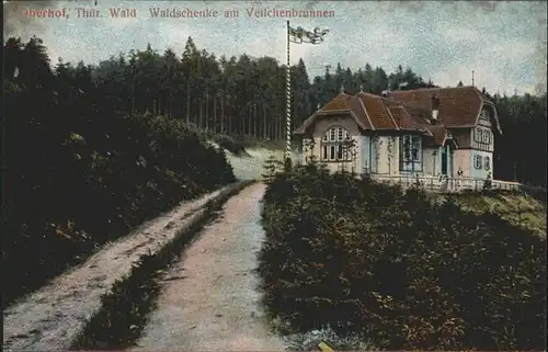 Oberhof Thueringen Waldschenke Veilchenbrunnen / Oberhof Thueringen /Schmalkalden-Meiningen LKR