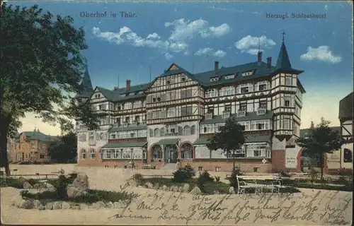 Oberhof Thueringen Herzogliches Schlosshotel / Oberhof Thueringen /Schmalkalden-Meiningen LKR