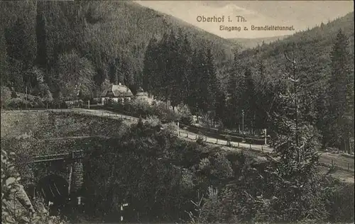 Oberhof Thueringen Brandleitetunnel / Oberhof Thueringen /Schmalkalden-Meiningen LKR