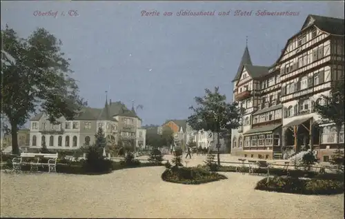 Oberhof Thueringen Schlosshotel Hotel Schweizerhaus / Oberhof Thueringen /Schmalkalden-Meiningen LKR