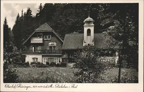 Oberhof Thueringen Gloeckchen im Tal / Oberhof Thueringen /Schmalkalden-Meiningen LKR