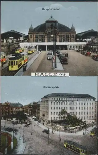 Halle Saale Hauptbahnhof Riebeckplatz / Halle /Halle Saale Stadtkreis