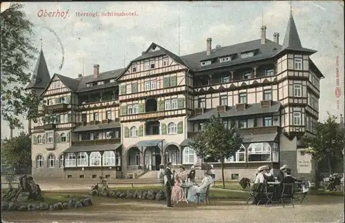 Oberhof Thueringen Herzogliches Schlosshotel / Oberhof Thueringen /Schmalkalden-Meiningen LKR