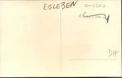 Eisleben Arbeitshaus / Eisleben /Mansfeld-Suedharz LKR