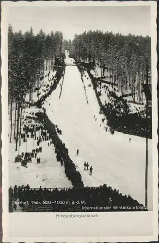 Oberhof Thueringen Wintersportplatz / Oberhof Thueringen /Schmalkalden-Meiningen LKR