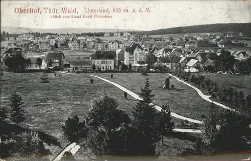 Oberhof Thueringen Unterland / Oberhof Thueringen /Schmalkalden-Meiningen LKR