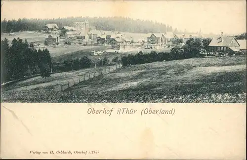 Oberhof Thueringen  / Oberhof Thueringen /Schmalkalden-Meiningen LKR