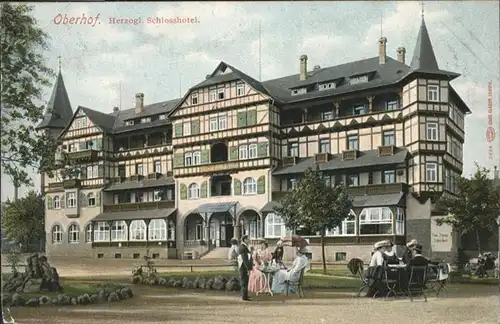 Oberhof Thueringen Herzogliches Schlosshotel / Oberhof Thueringen /Schmalkalden-Meiningen LKR