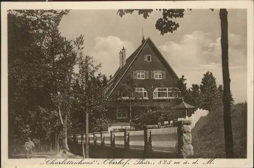 Oberhof Thueringen Charlottenhaus / Oberhof Thueringen /Schmalkalden-Meiningen LKR