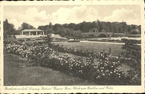 Leipzig Richard Wagner Hain Pavillon Wehr / Leipzig /Leipzig Stadtkreis