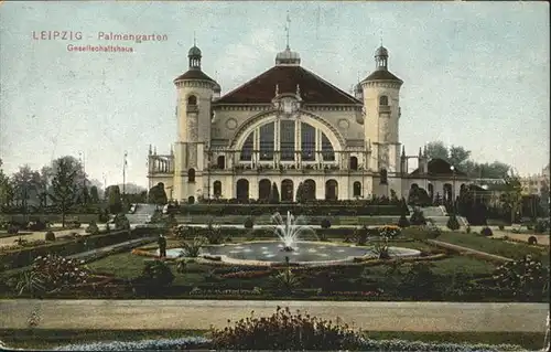 Leipzig Palmengarten Gesellschaftshaus / Leipzig /Leipzig Stadtkreis