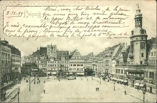 Leipzig Marktplatz / Leipzig /Leipzig Stadtkreis