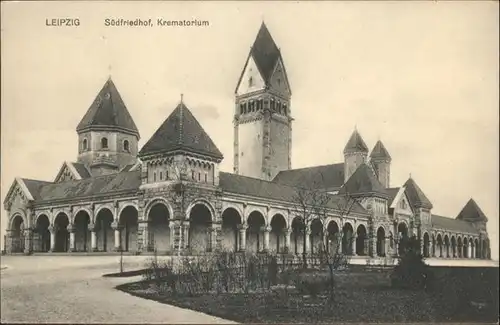 Leipzig Suedfriedhof Krematorium / Leipzig /Leipzig Stadtkreis