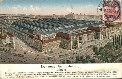 Leipzig Hauptbahnhof Strassenbahn / Leipzig /Leipzig Stadtkreis