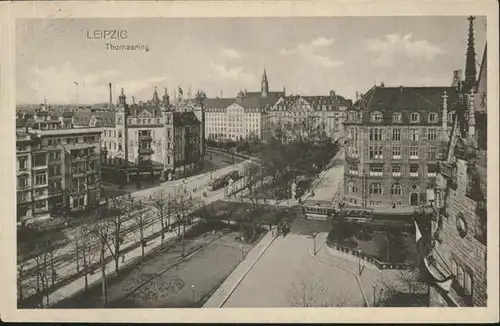 Leipzig Thomasring Strassenbahn / Leipzig /Leipzig Stadtkreis