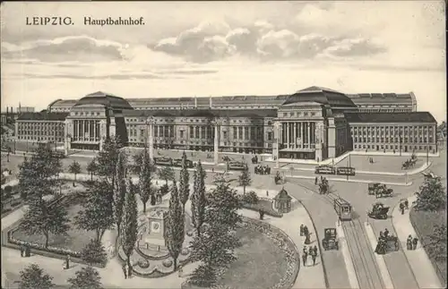 Leipzig Hauptbahnhof Strassenbahn / Leipzig /Leipzig Stadtkreis