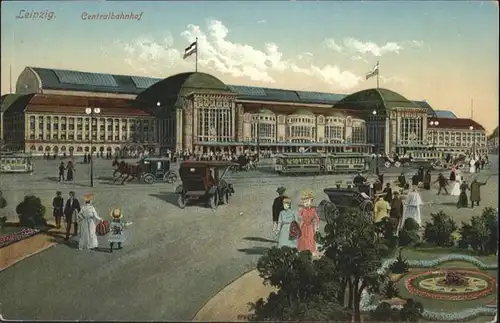 Leipzig Hauptbahnhof Strassenbahn / Leipzig /Leipzig Stadtkreis