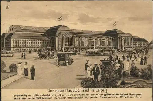 Leipzig Hauptbahnhof Strassenbahn / Leipzig /Leipzig Stadtkreis