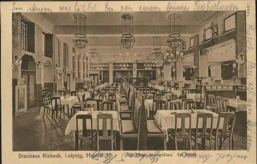 Leipzig Brauhaus Riebeck / Leipzig /Leipzig Stadtkreis