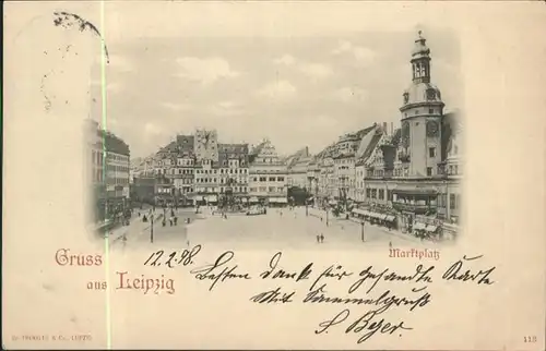 Leipzig Marktplatz / Leipzig /Leipzig Stadtkreis