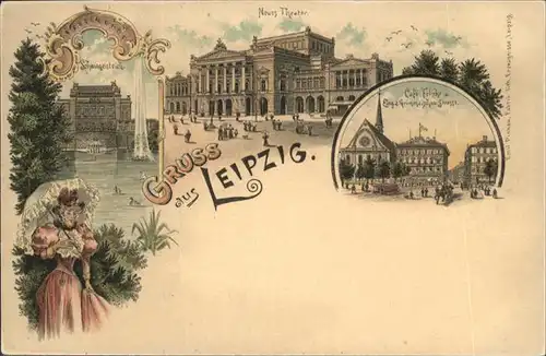 Leipzig Theater Schwanenteich / Leipzig /Leipzig Stadtkreis