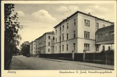 Leipzig Krankenhaus St Jacob Verwaltungsgebaeude / Leipzig /Leipzig Stadtkreis