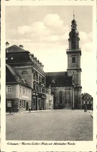 Erlangen Martin-Luther-Platz Kirche / Erlangen /Erlangen Stadtkreis