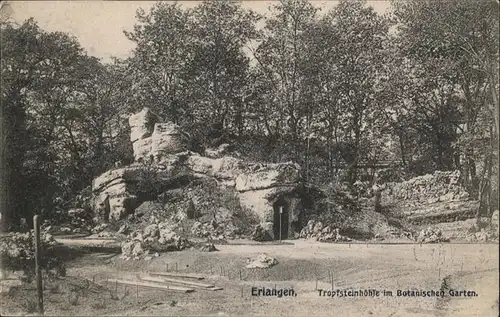 Erlangen Tropfsteinhoehle Botanischer Garten / Erlangen /Erlangen Stadtkreis