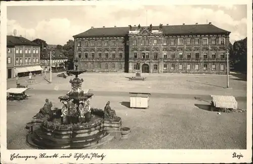 Erlangen Markt Schlossplatz / Erlangen /Erlangen Stadtkreis