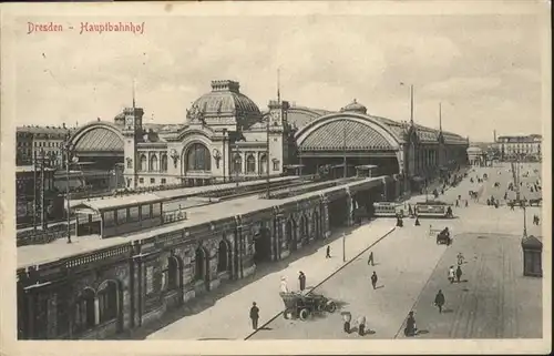 Dresden Hauptbahnhof Strassenbahn / Dresden Elbe /Dresden Stadtkreis