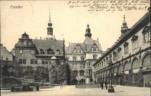 Dresden Stallhof  / Dresden Elbe /Dresden Stadtkreis