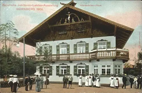 Nuernberg Bayerische Jubilaeumsausstellung Werdenfelserhaus / Nuernberg /Nuernberg Stadtkreis