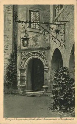 Lauenstein Erzgebirge Burg / Geising /Saechsische Schweiz-Osterzgebirge LKR