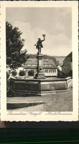 Lauenstein Erzgebirge Brunnen / Geising /Saechsische Schweiz-Osterzgebirge LKR