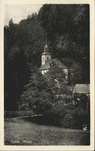 Oybin Zittauer Gebirge Kirche / Kurort Oybin /Goerlitz LKR