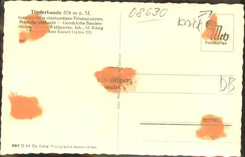 Bautzen Toepferbaude / Bautzen /Bautzen LKR