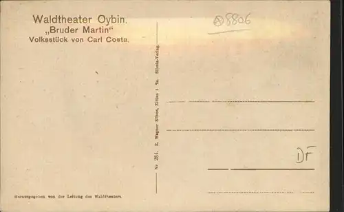 Oybin Waldtheater / Kurort Oybin /Goerlitz LKR