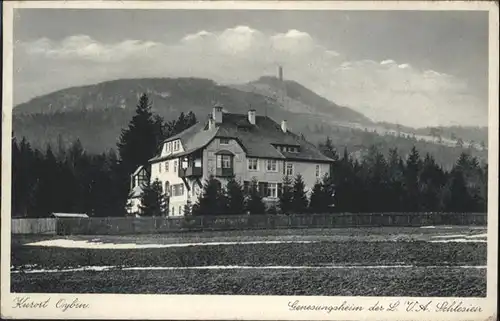 Oybin Genesungsheim Schlesien  / Kurort Oybin /Goerlitz LKR